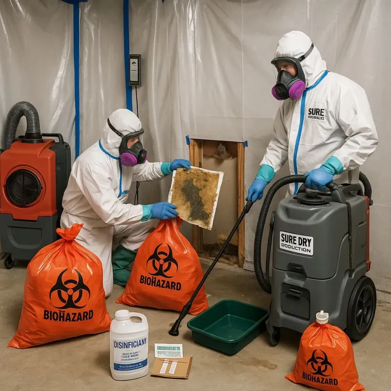 Contaminated Water Handling Protocols process in Calhoun County, AR